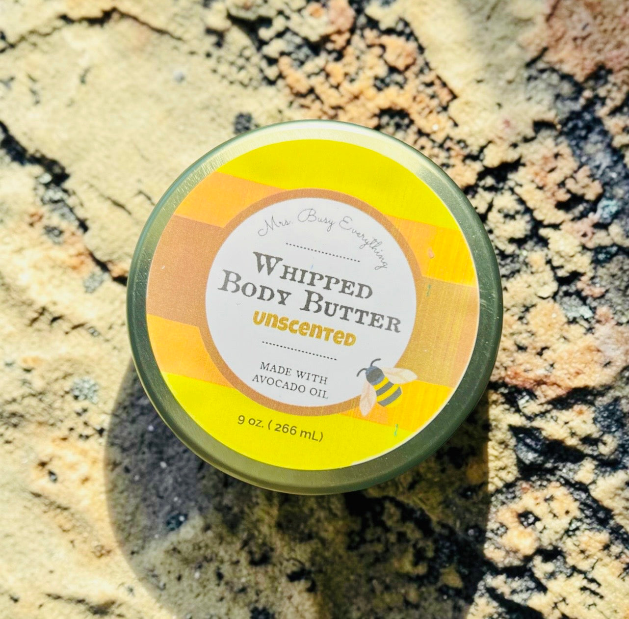 UNSCENTED WHIPPED BODY BUTTER 9 oz