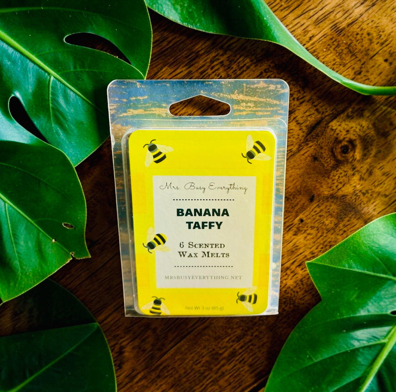 BANANA TAFFY WAX MELTS