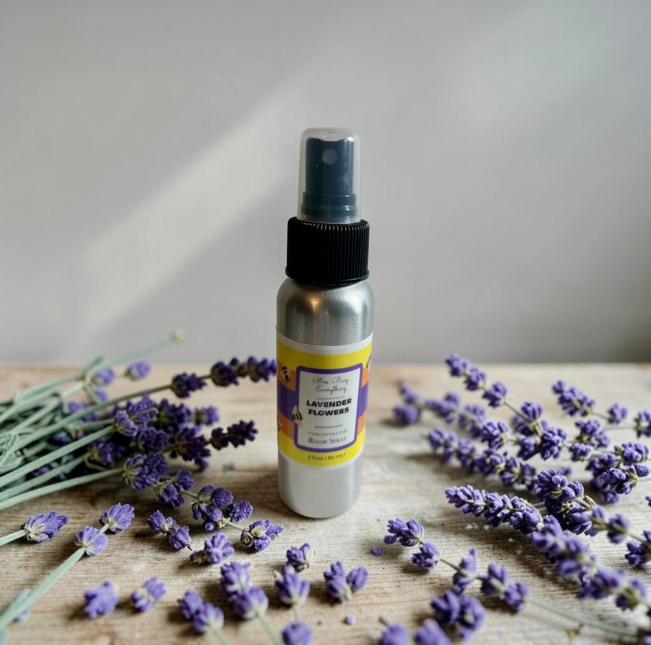 LAVENDER FLOWERS CONCENTRATED ROOM/CAR SPRAY Net wt 2.7 fl.oz