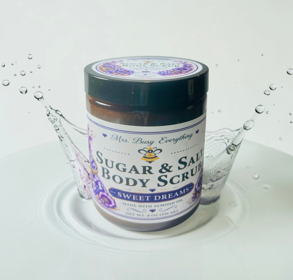 SWEET DREAMS SUGAR & SALT BODY SCRUB 8 oz