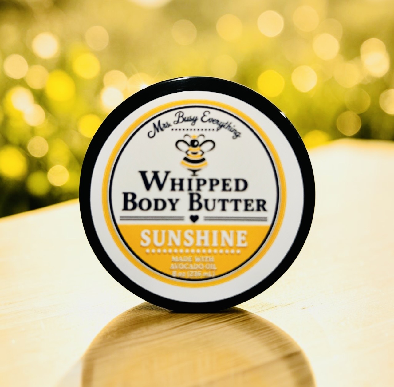 SUNSHINE WHIPPED BODY BUTTER 8 oz