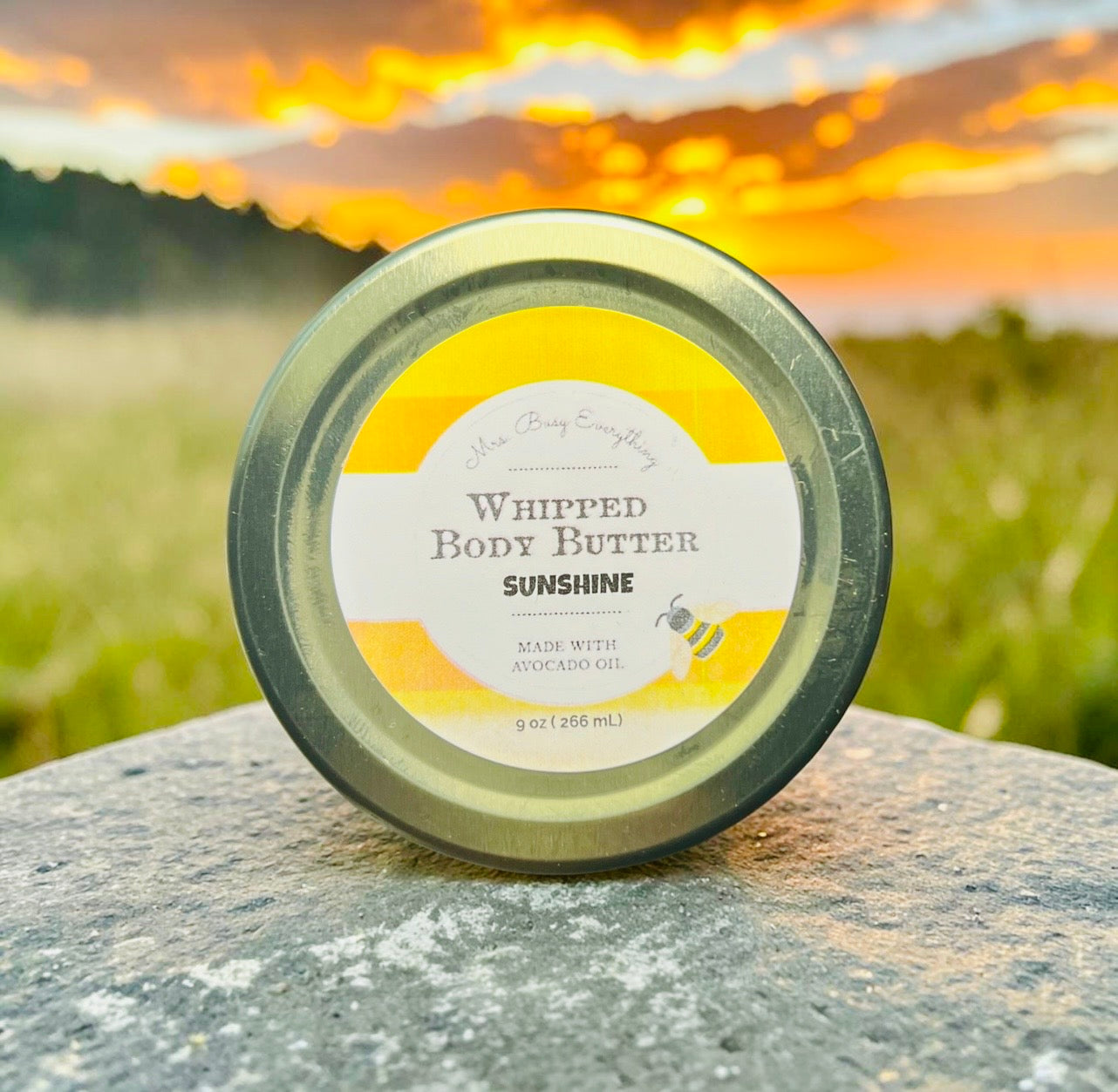 SUNSHINE WHIPPED BODY BUTTER 9 oz