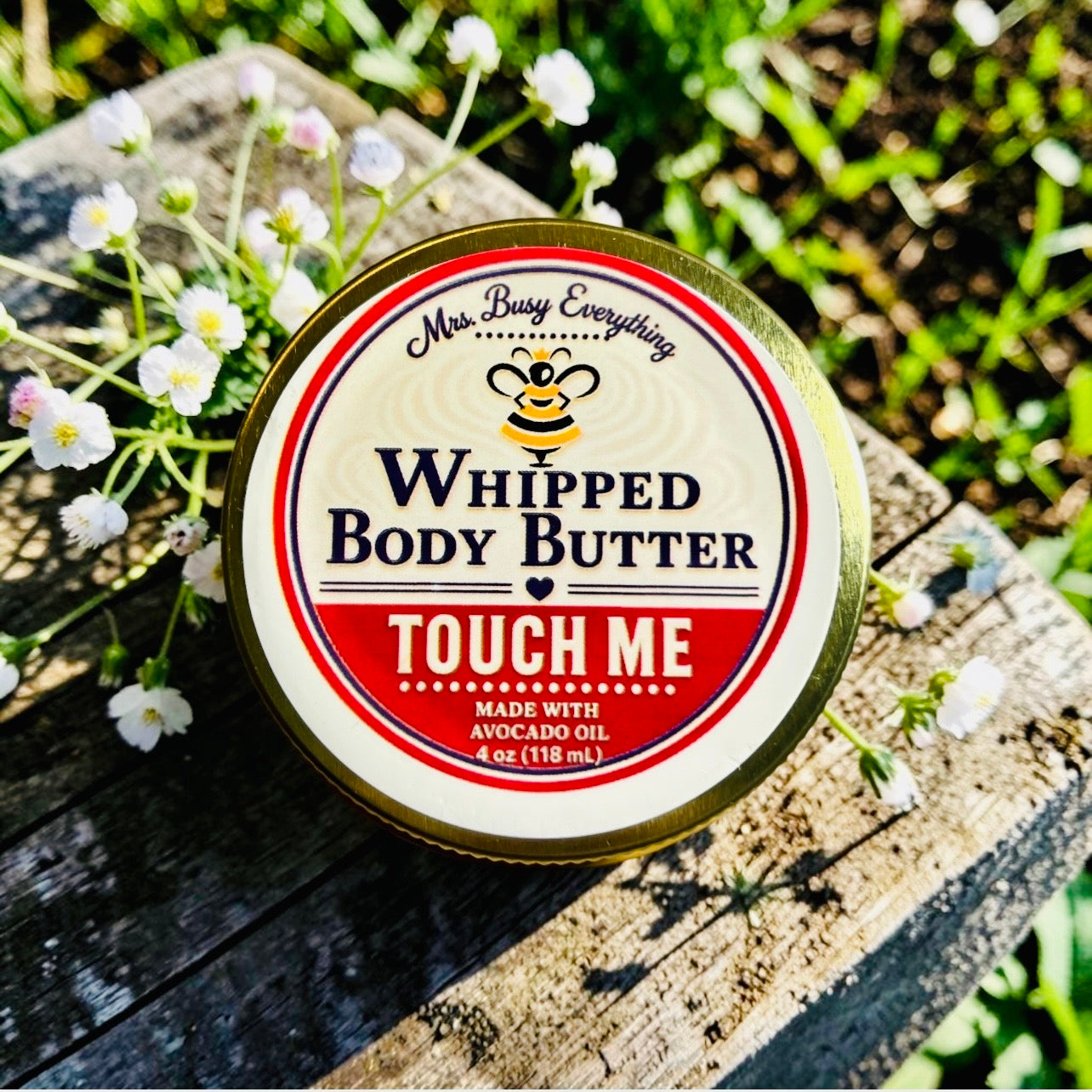 TOUCH ME WHIPPED BODY BUTTER 4oz