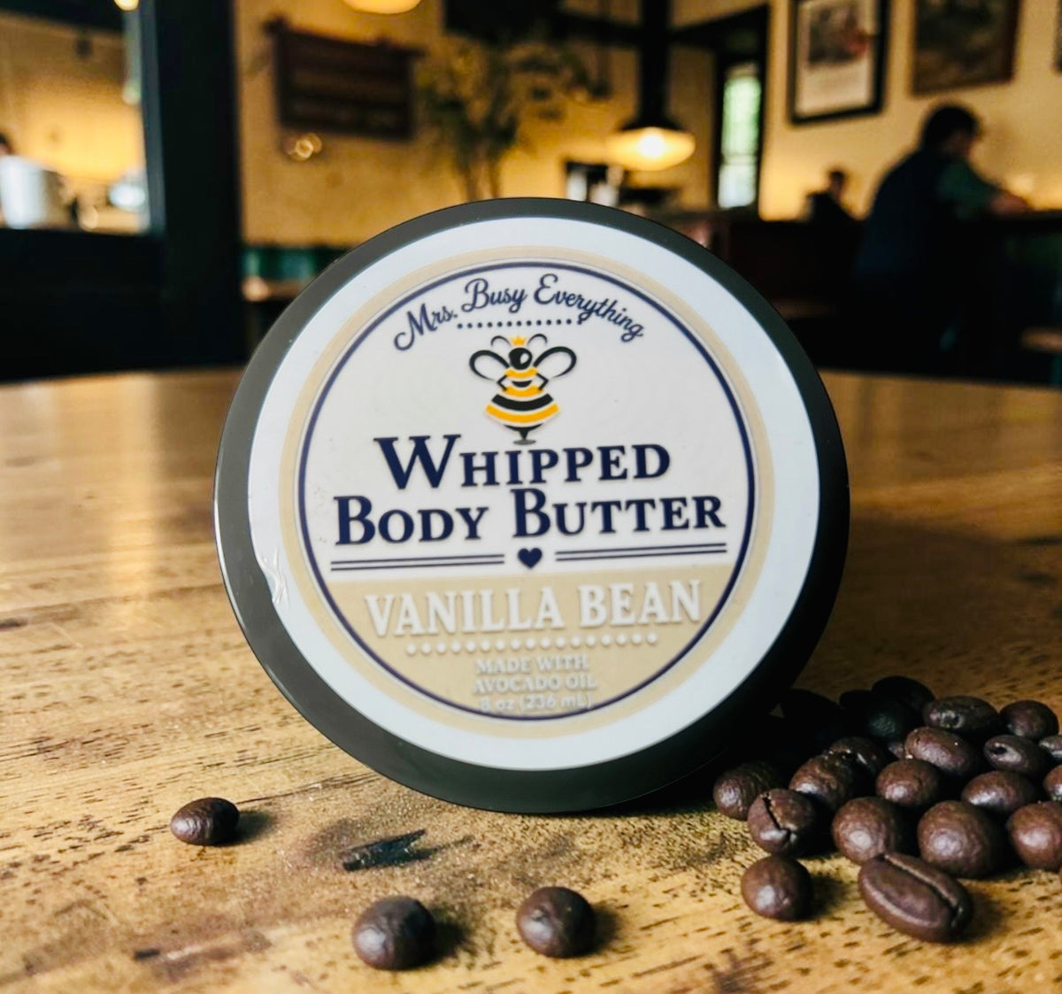 VANILLA BEAN WHIPPED BODY BUTTER 8 oz