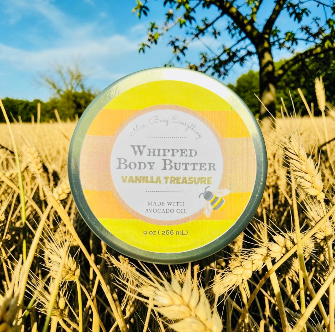VANILLA TREASURE WHIPPED BODY BUTTER 9oz